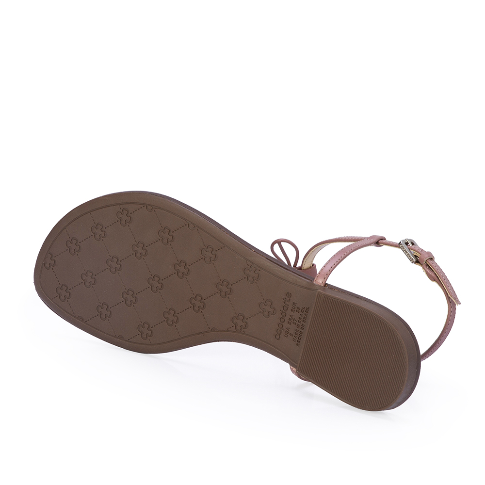 SAND&Aacute;LIA RASTEIRA ROSA MALVA DE COURO image number 3