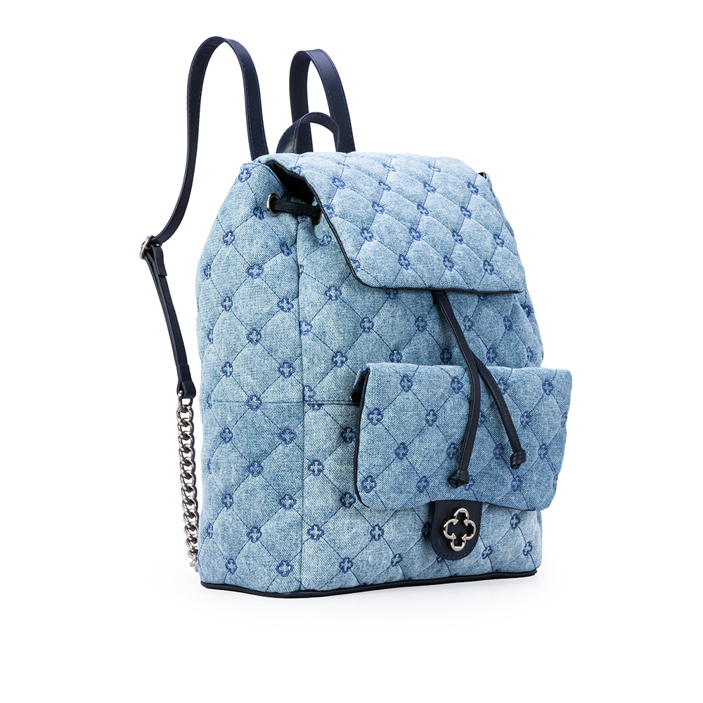 MOCHILA FEMININA MARINHO AZZURRO MONOGRAMA image number 3