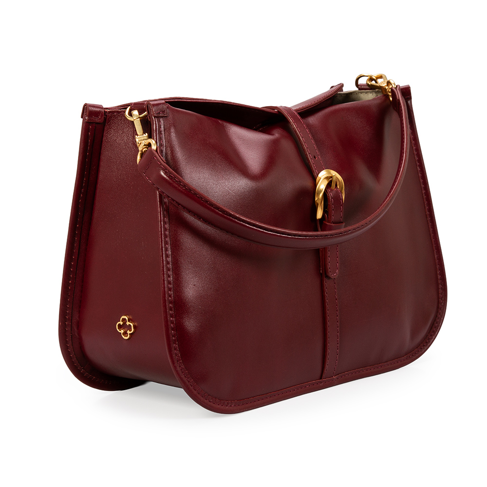 BOLSA COURO HOBO AMARONE image number 3