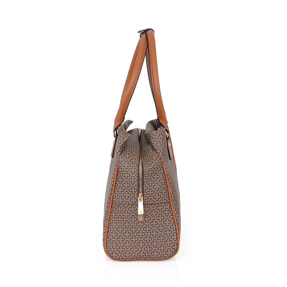 BOLSA SHOPPER GRANDE BEGE MONOGRAMA image number 2