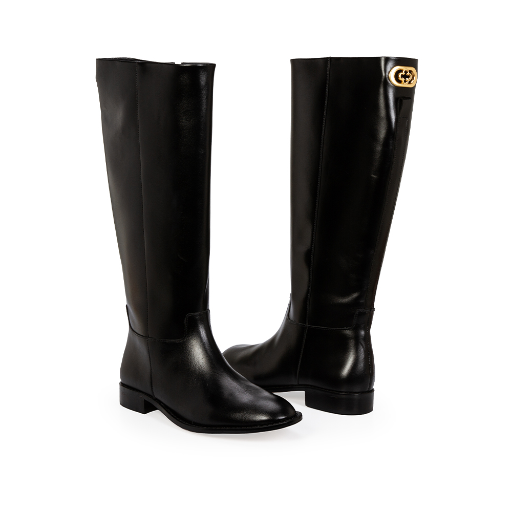 BOTA PRETA COURO CANO LONGO MONTARIA image number 4