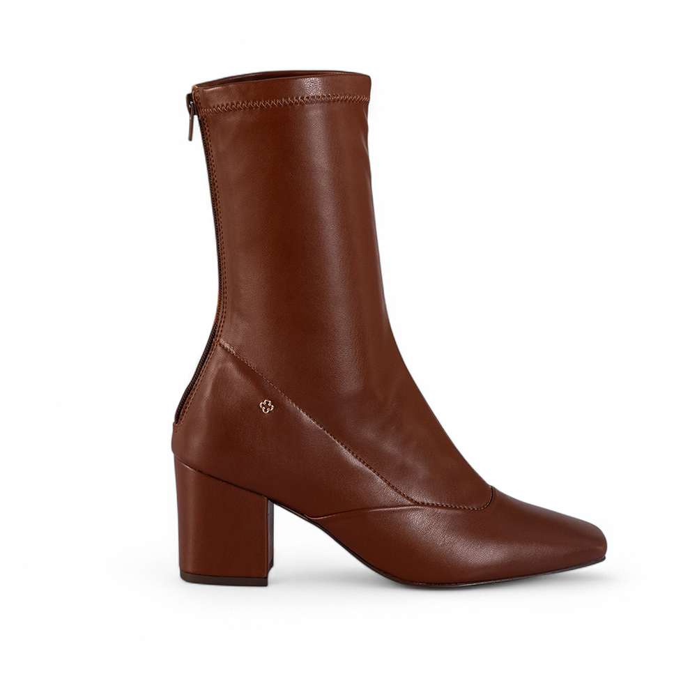 BOTA CANO MÉDIO CARAMELO STRETCH image number 0