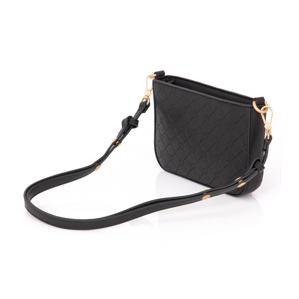 BOLSA TIRACOLO PEQUENA PRETA image number 2