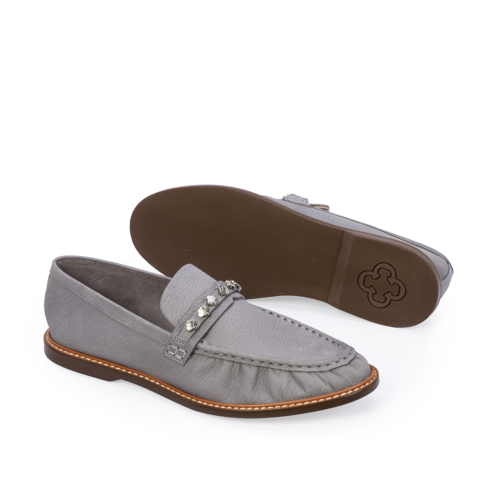 LOAFER COURO NOBUCK CARBONO image number 3