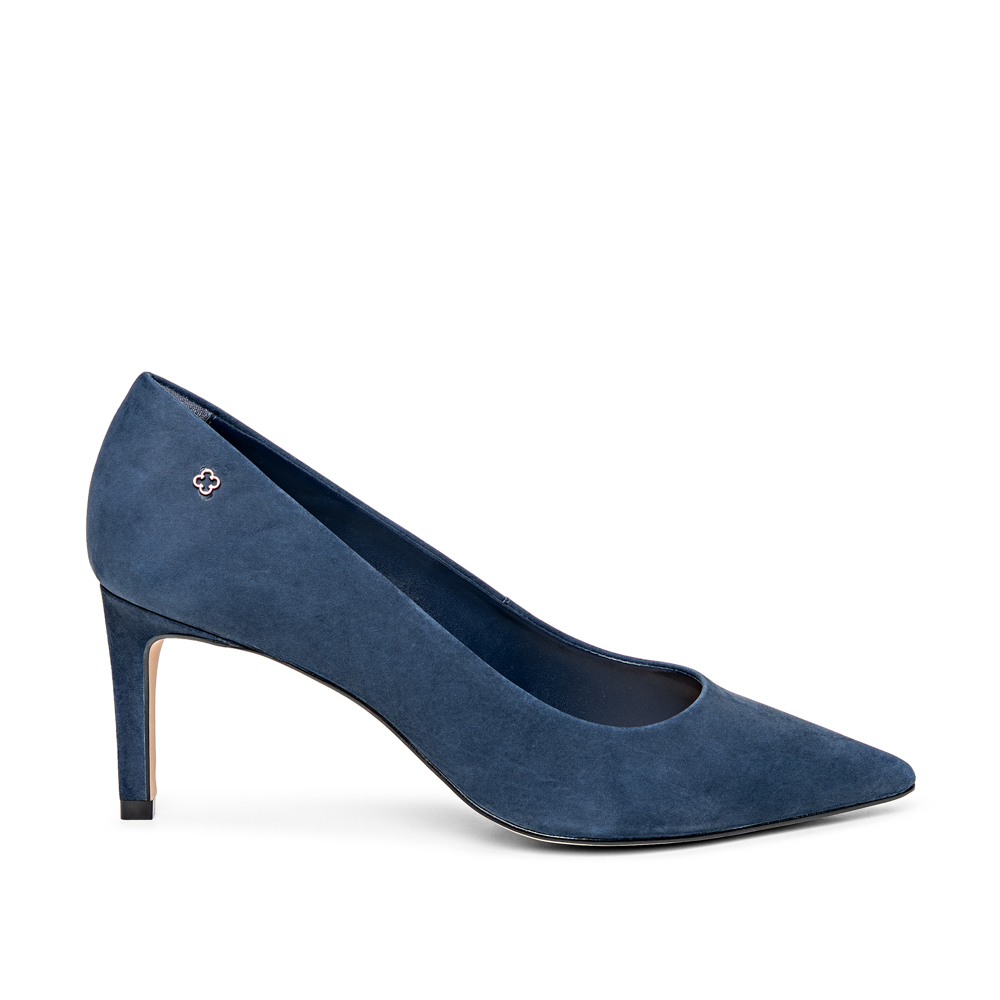 SCARPIN SALTO ALTO MARINHO AZZURRO COURO NOBUCK image number 0