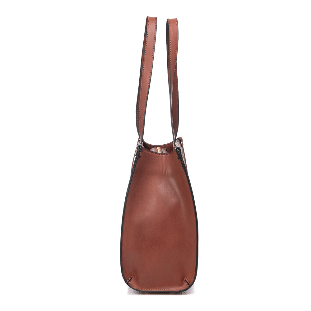 BOLSA CARAMELO CAMEL SHOPPER image number 2