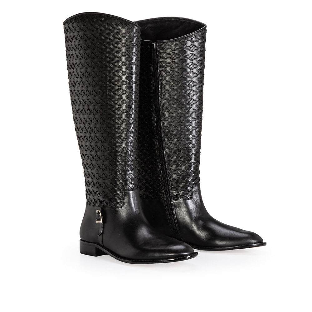 BOTA MONTARIA MARROM COURO TRESS&Ecirc; PERSONALIZADO image number 1