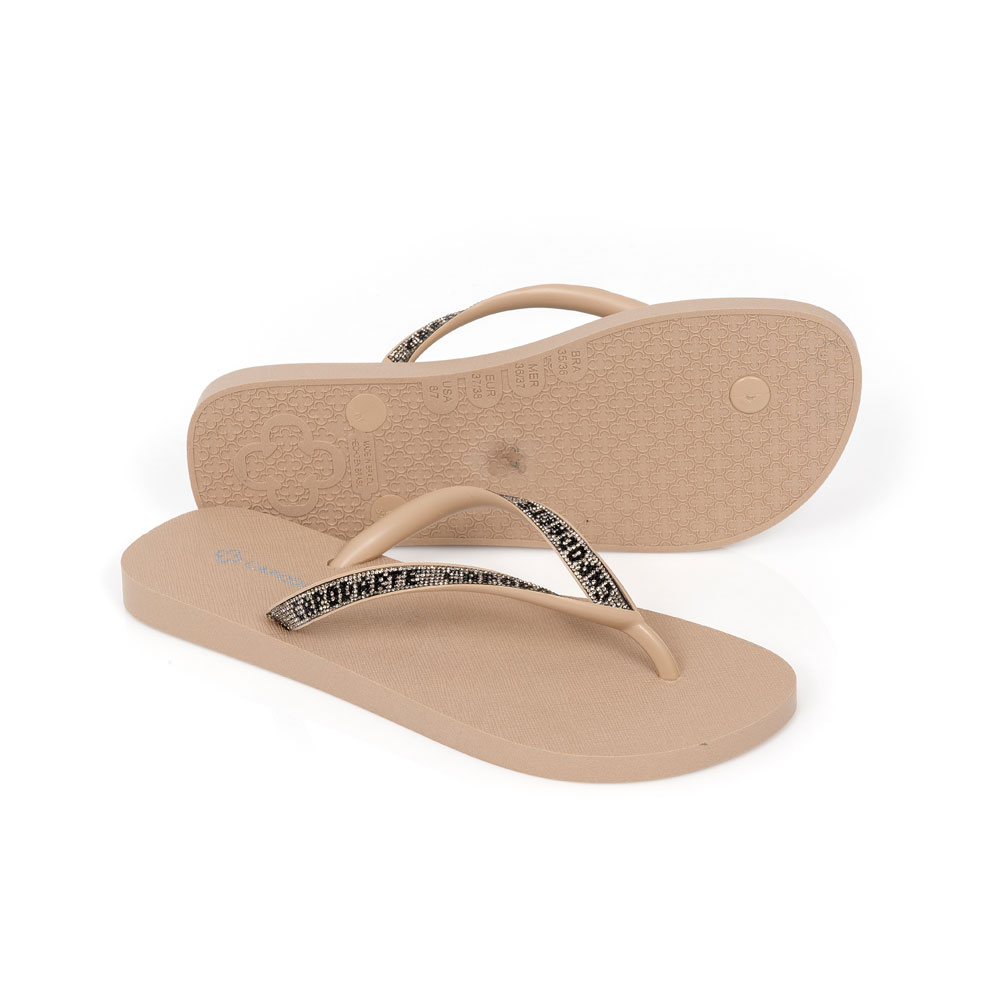 CHINELO DE DEDO NUDE SEDA TIRAS CAPODARTE image number 3