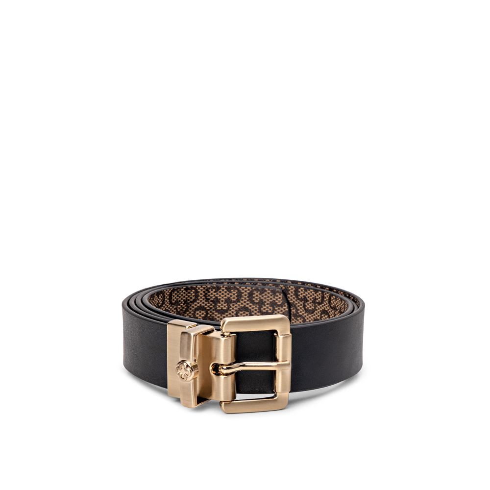 CINTO PRETO FEMININO MONOGRAMA image number 0