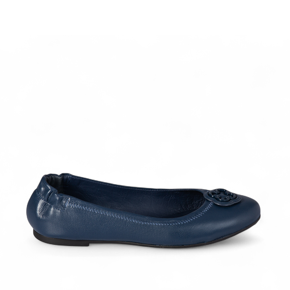 SAPATILHA INFANTIL MARINHO AZZURRO DE COURO CATHERINE image number 0