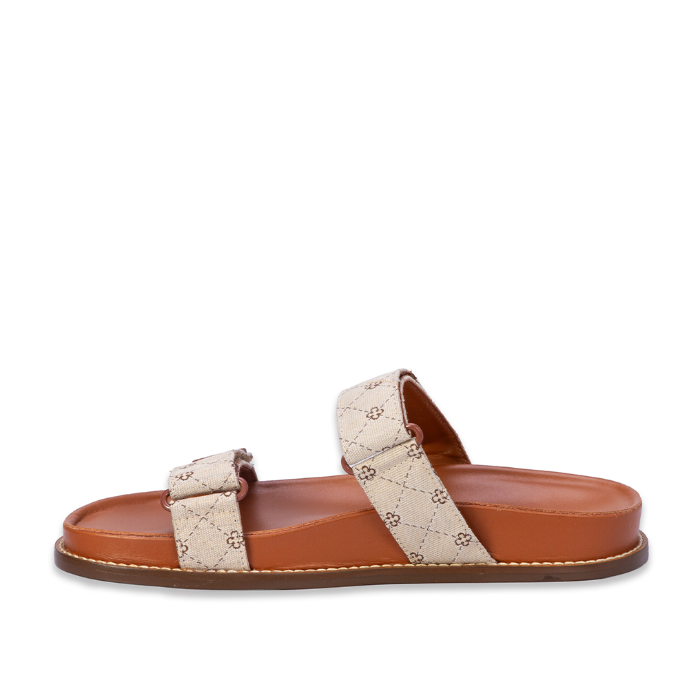 PAPETE BEGE MONOGRAMA COM VELCRO image number 2
