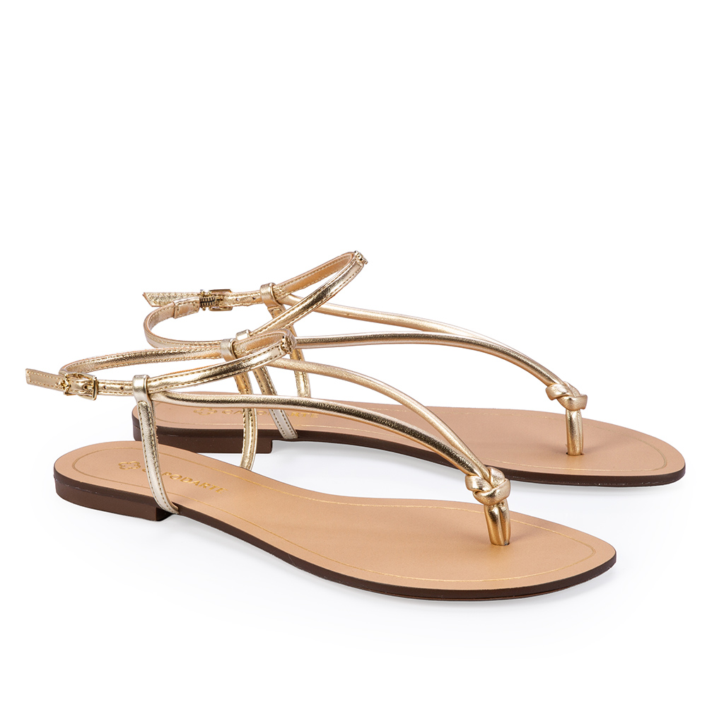 SAND&Aacute;LIA RASTEIRA DOURADA image number 1