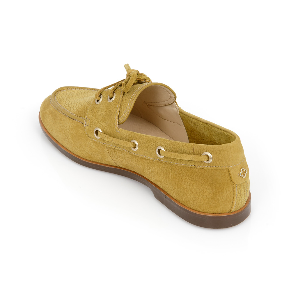 LOAFER MOCASSIM DE COURO NOBUCK AMARELO CITRINO image number 2