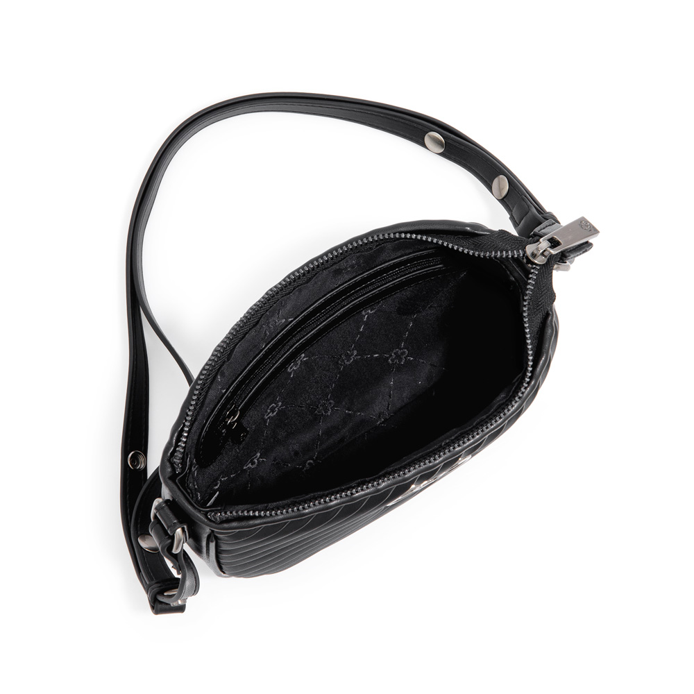 BOLSA PEQUENA PRETA SHOULDER BAG image number 4