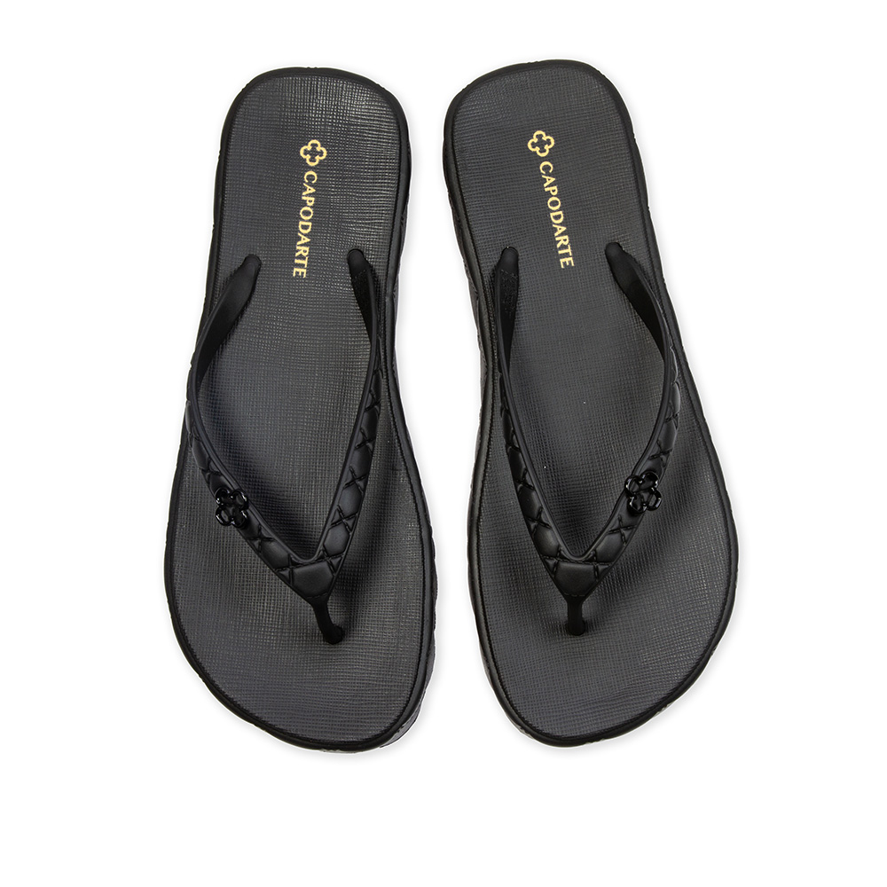 CHINELO DE DEDO PRETO MATELASS&Ecirc; image number 4