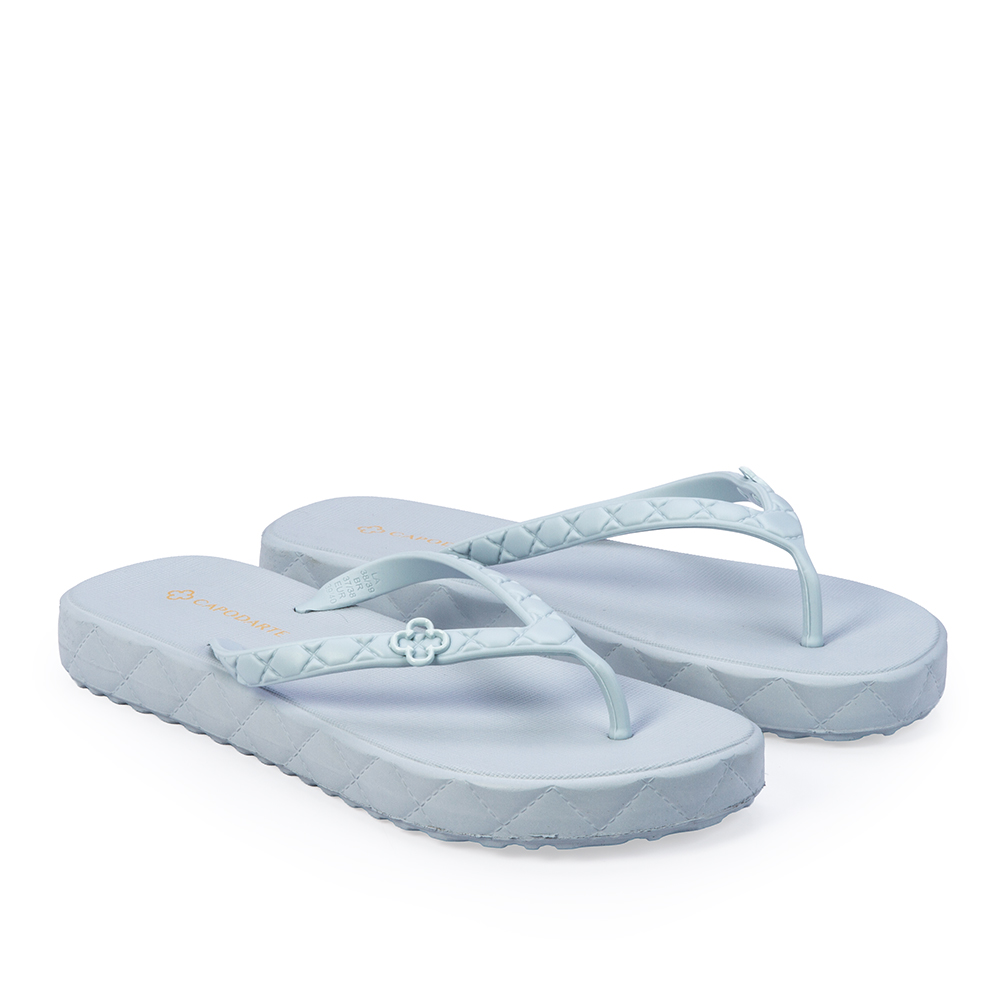 CHINELO DE DEDO AZUL TURMALINA MATELASS&Ecirc; image number 1