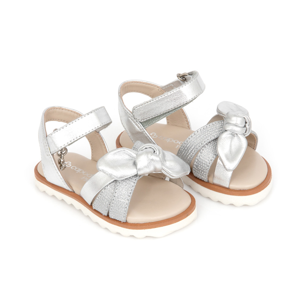 SAND&Aacute;LIA BEB&Ecirc; PRATA METALIZADA image number 1