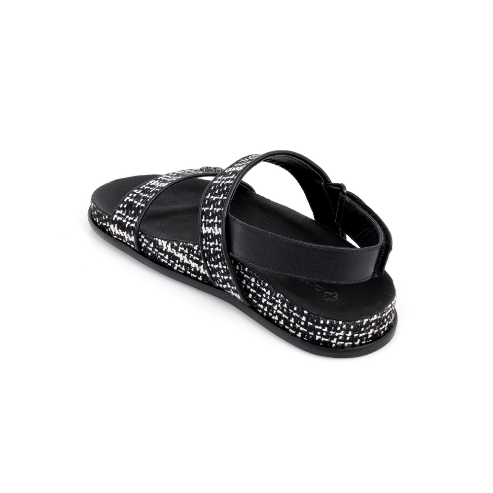 PAPETE PRETO E BRANCO COM VELCRO image number 2