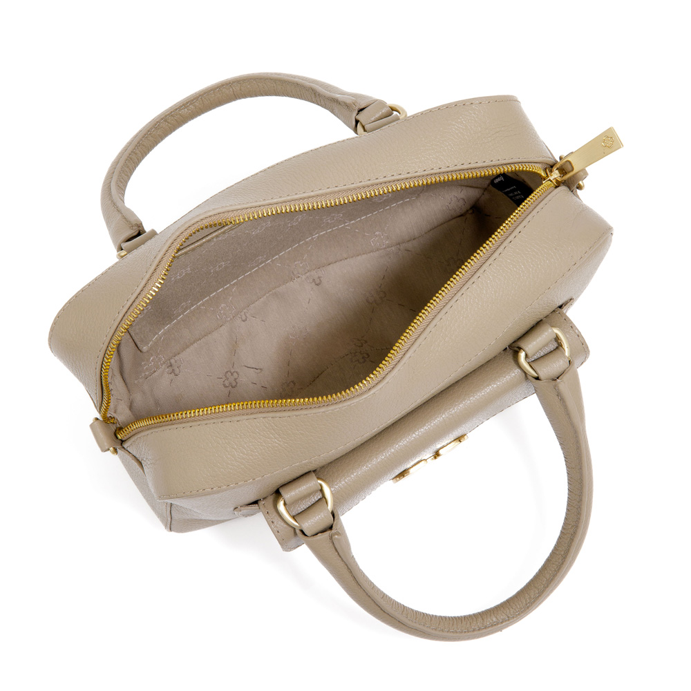 BOLSA TOTE DE COURO VERDE ALBERO image number 4