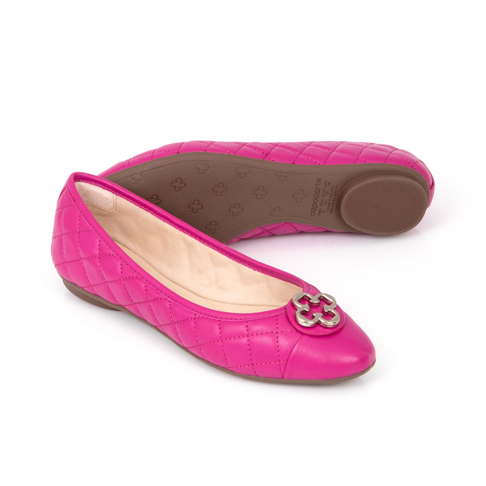 SAPATILHA COURO MATELASS&Ecirc; CATHERINE ROSA image number 3