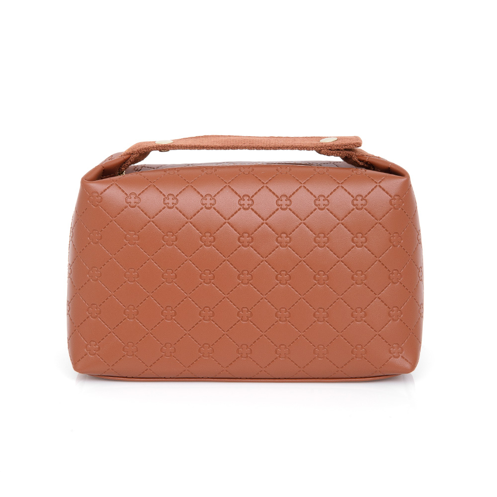 NÉCESSAIRE FEMININA CARAMELO MONOGRAMA image number 0