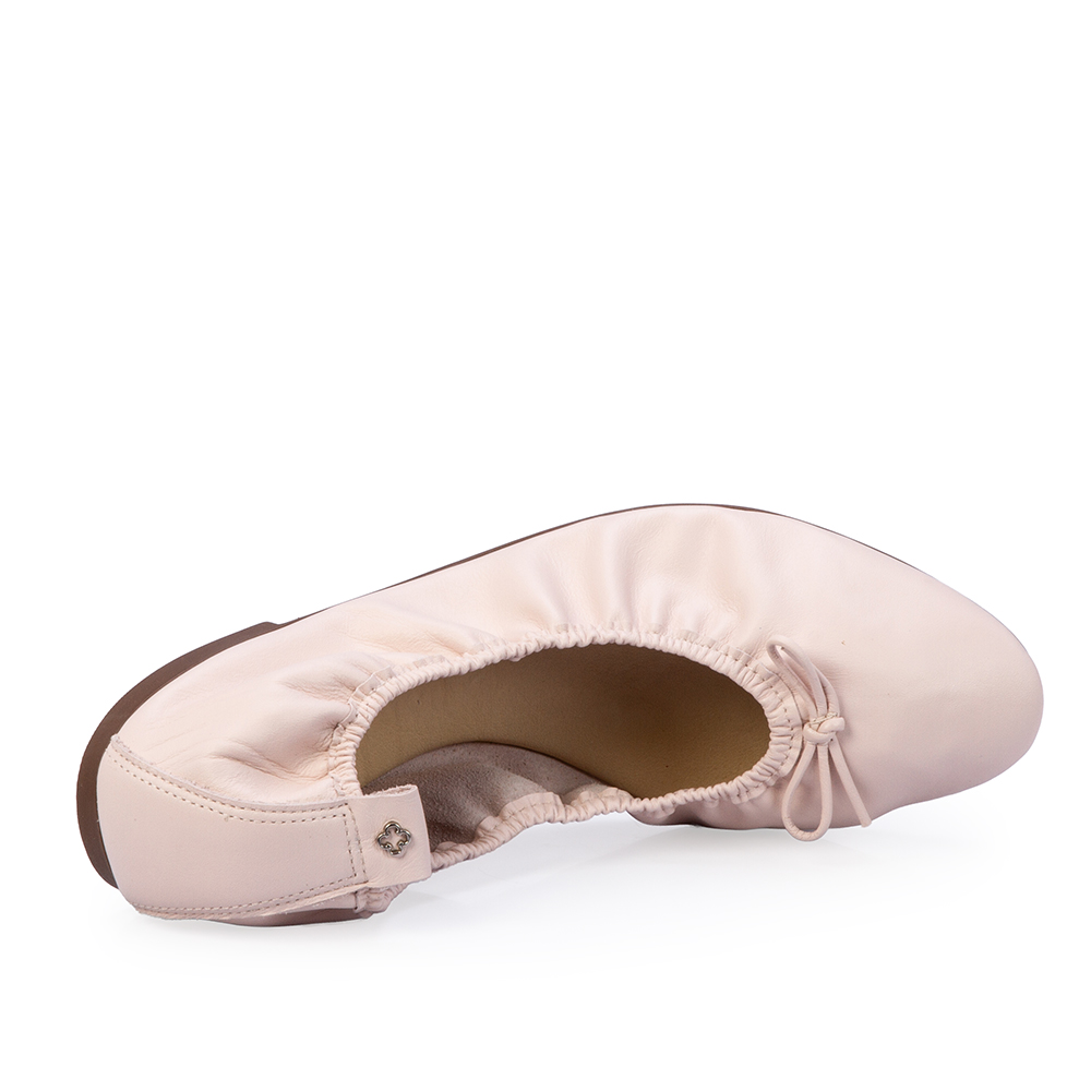 SAPATILHA ROSA PE&Ocirc;NIA COURO LA&Ccedil;O image number 4