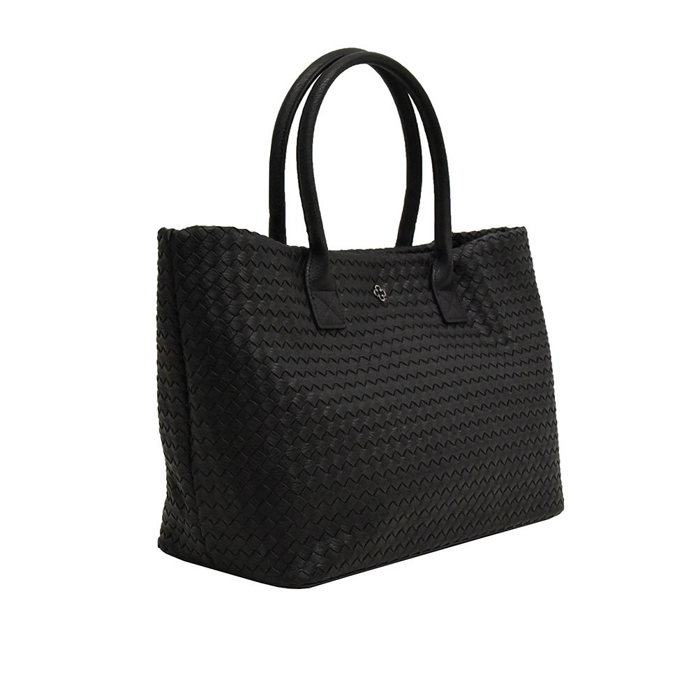 BOLSA GRANDE SHOPPER PRETA TRESS&Ecirc; image number 3