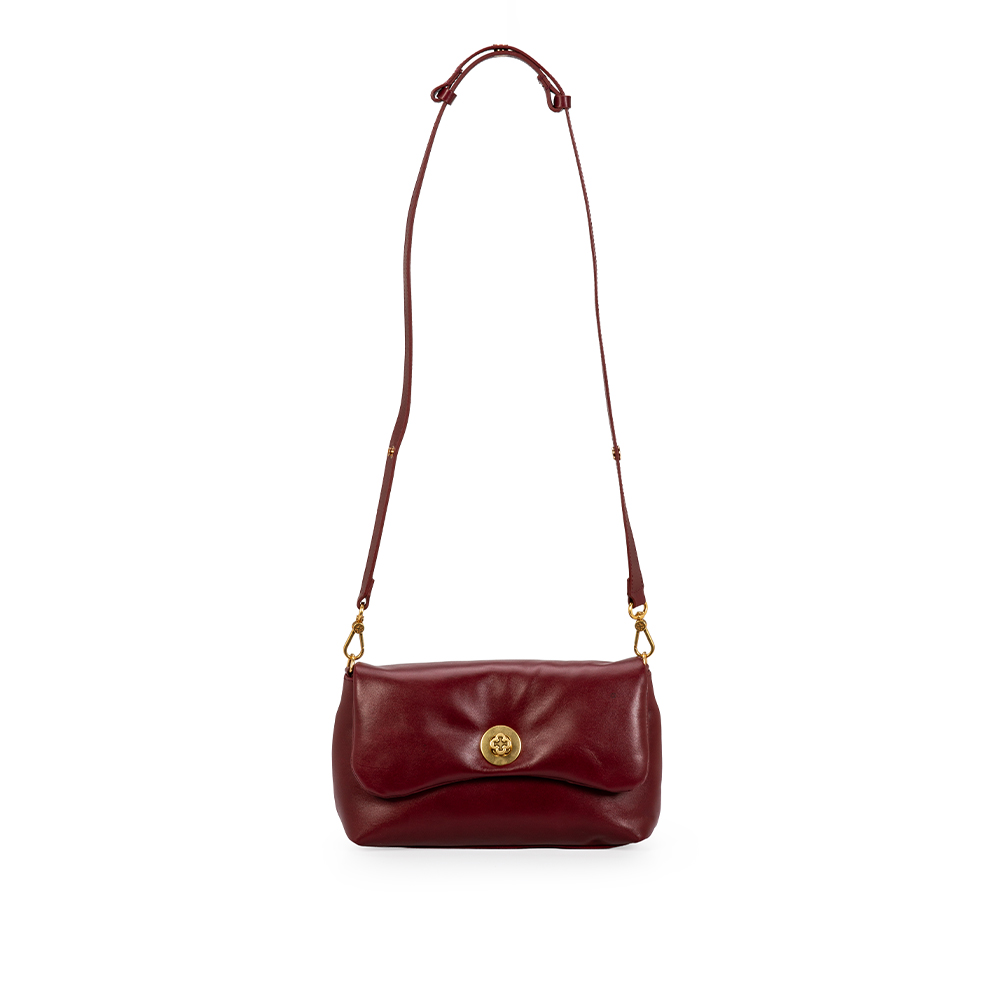 BOLSA SHOULDER BAG COURO AMARONE image number 1