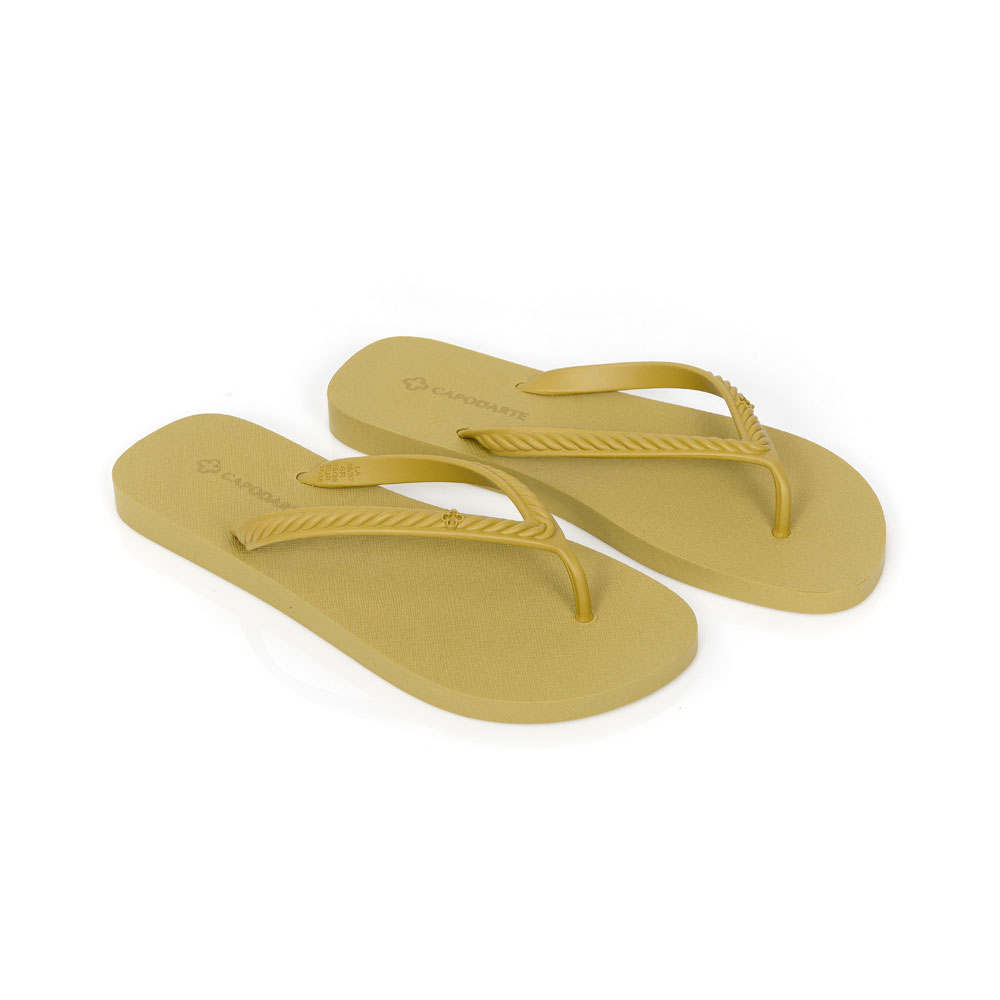 CHINELO DE DEDO AMARELO CITRINO TRAMADO image number 1
