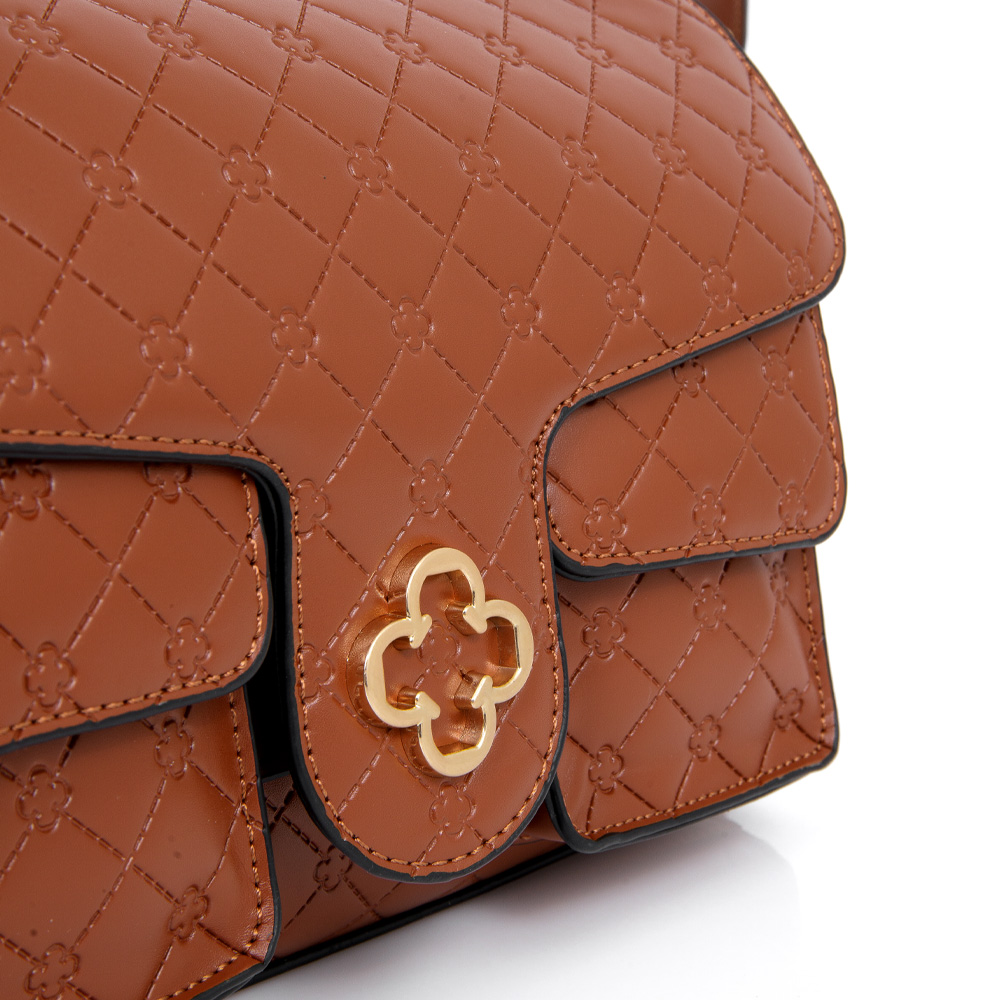 BOLSA CARAMELO MONOGRAMA SHOULDER BAG image number 3