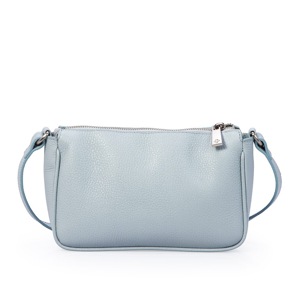 BOLSA PEQUENA TIRACOLO AZUL DE COURO SHOULDER BAG image number 2