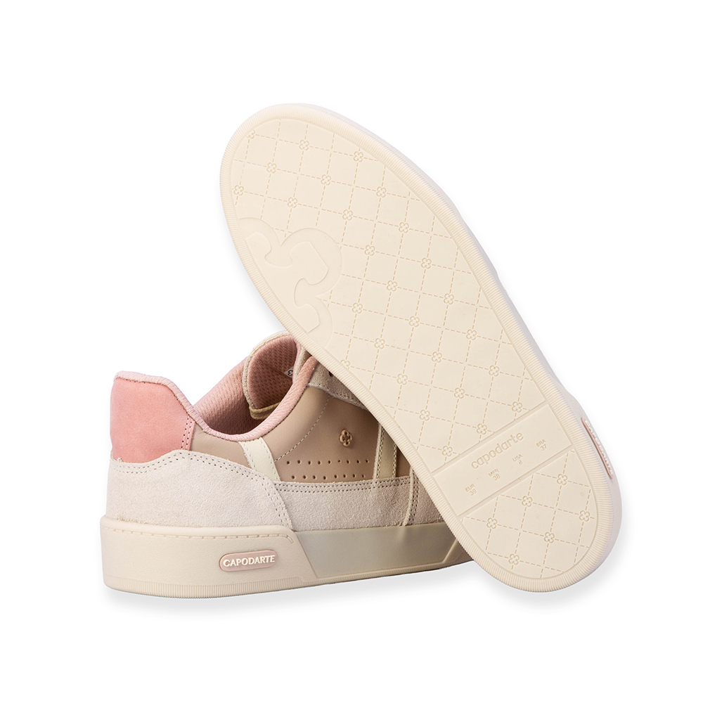 T&Ecirc;NIS FEMININO AMARRA&Ccedil;&Atilde;O NUDE SEDA DE COURO image number 3