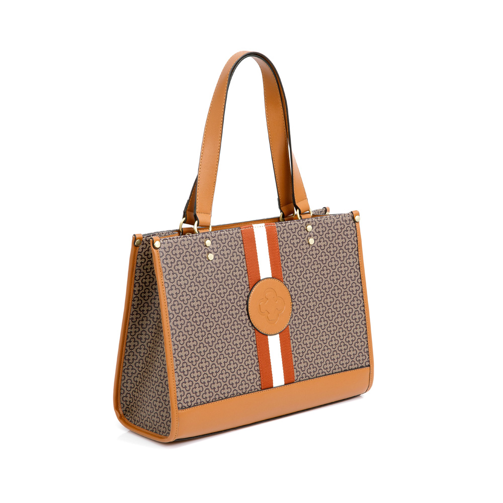 BOLSA GRANDE CARAMELO MONOGRAMA SHOPPER image number 3