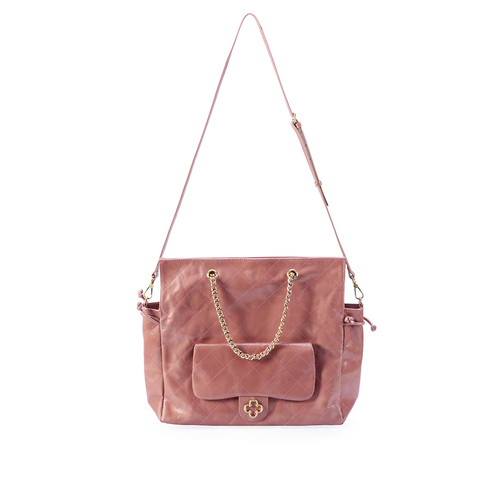 BOLSA HOBO COURO MALVA image number 1