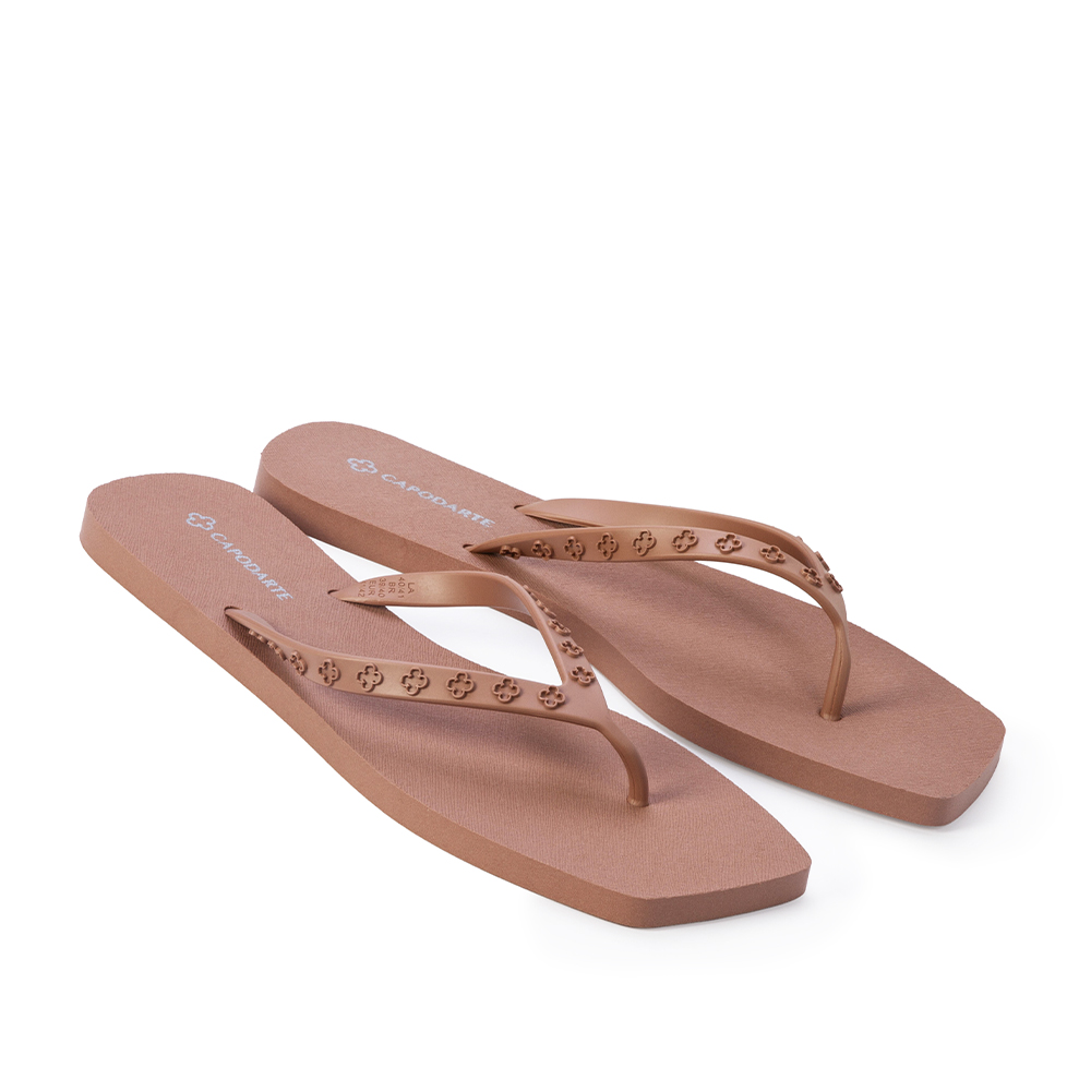 CHINELO DE DEDO BICO QUADRADO ROSA MALVA TIRAS MONOGRAMA image number 1