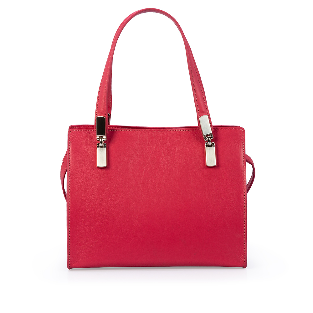 BOLSA TIRACOLO ROSA MAGN&Oacute;LIA DE COURO TOTE image number 2