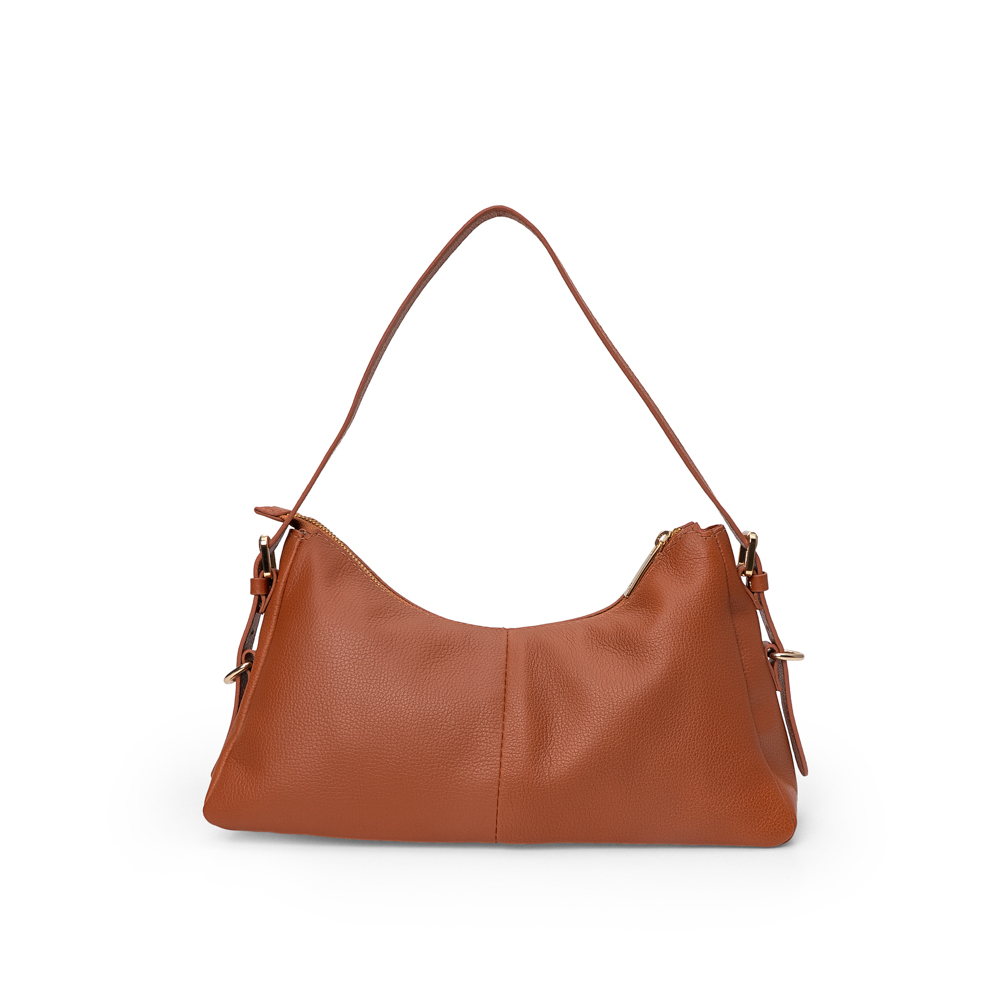 BOLSA CARAMELO DE COURO SHOULDER BAG image number 2