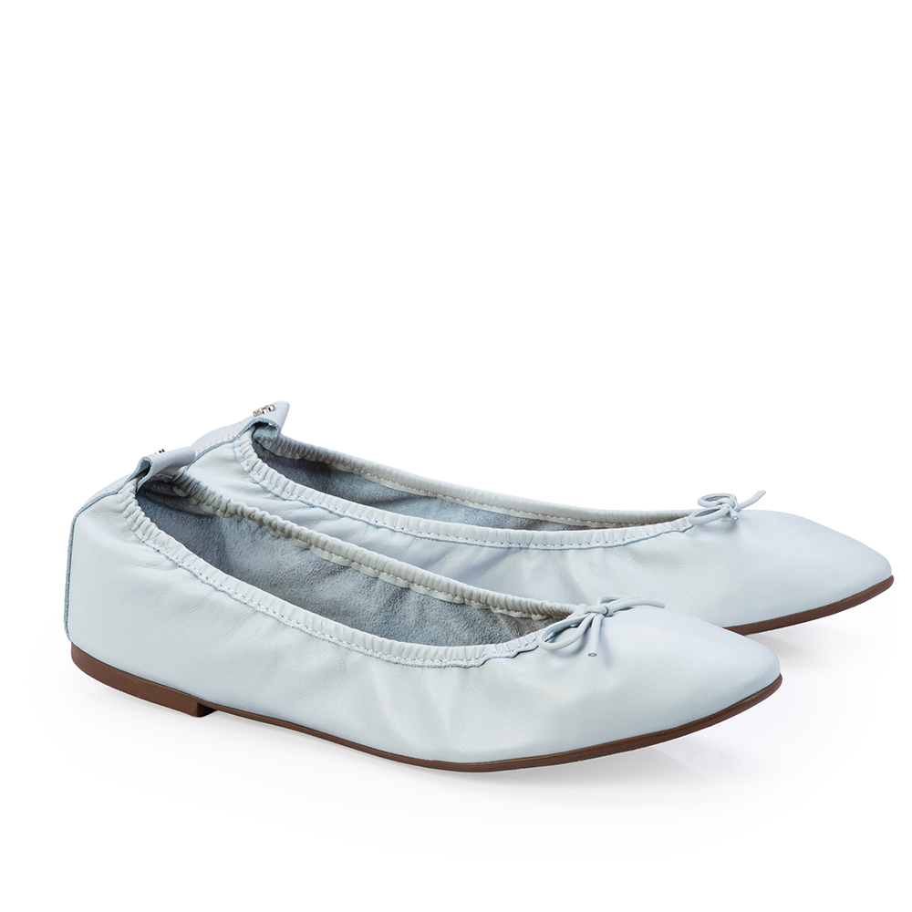 SAPATILHA AZUL TURMALINA LA&Ccedil;O DE COURO image number 2