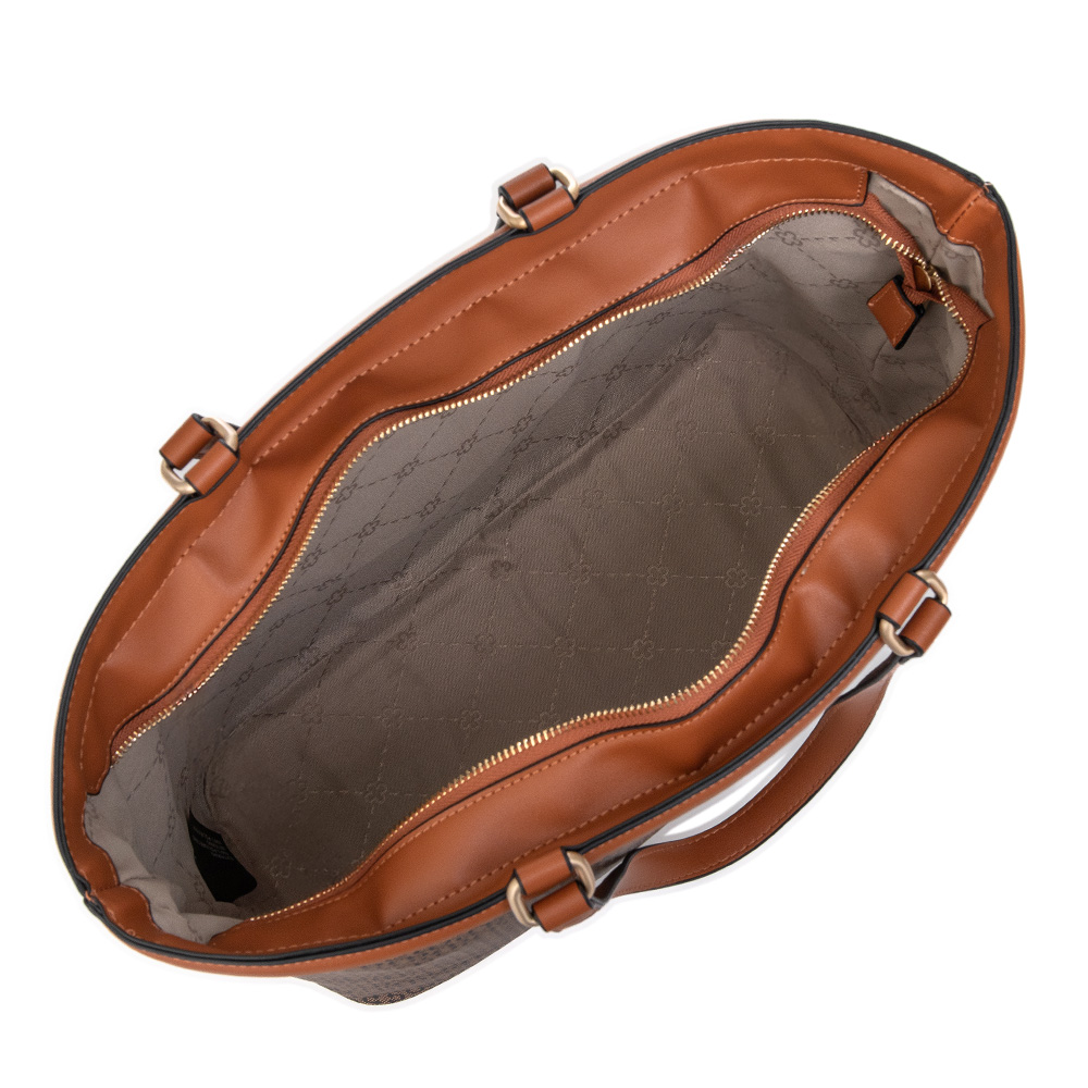 BOLSA GRANDE BEGE MONOGRAMA SHOPPER image number 4