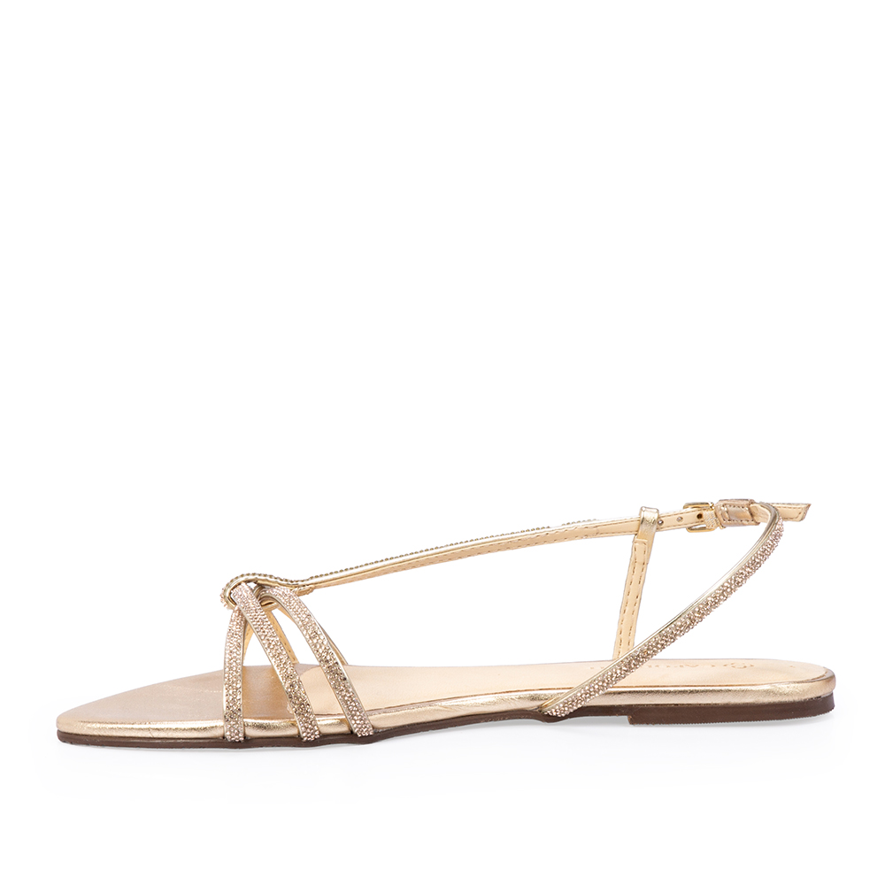 SAND&Aacute;LIA RASTEIRA DOURADA BRILHOS image number 2