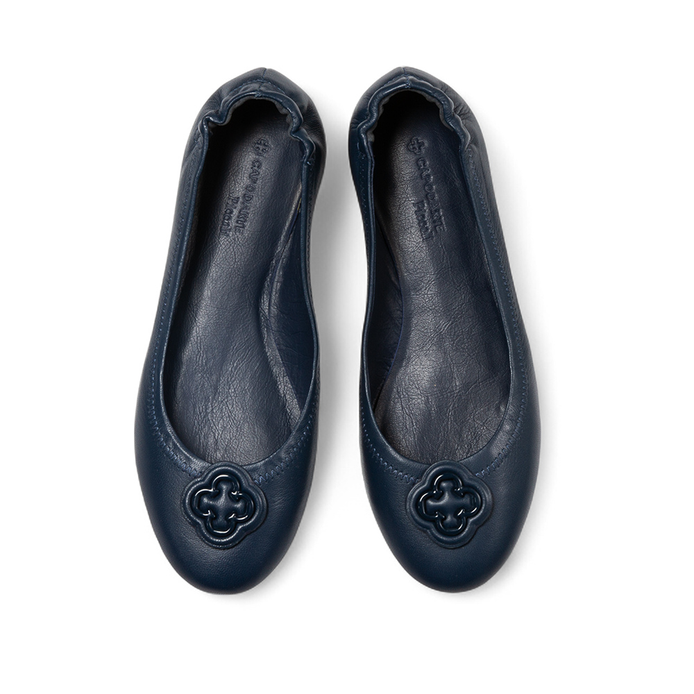 SAPATILHA INFANTIL MARINHO AZZURRO DE COURO CATHERINE image number 4