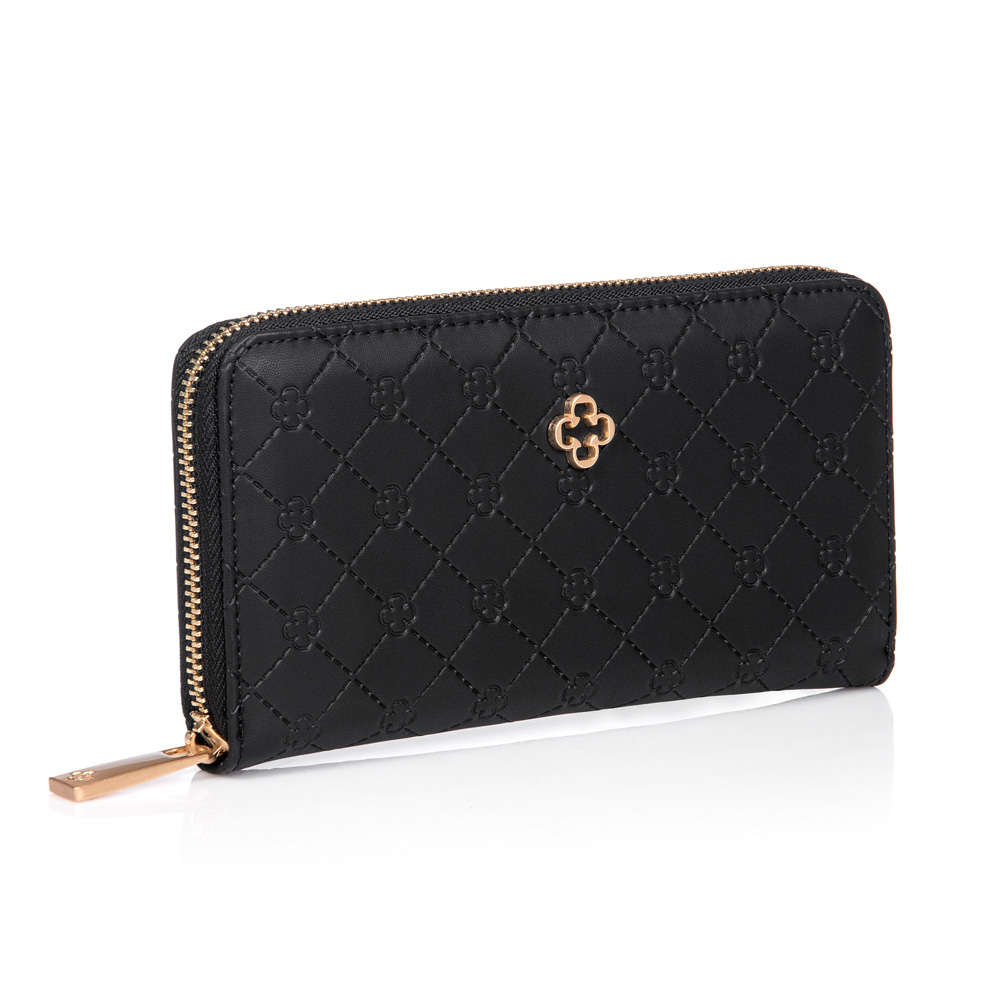 CARTEIRA PRETA MONOGRAMA image number 1