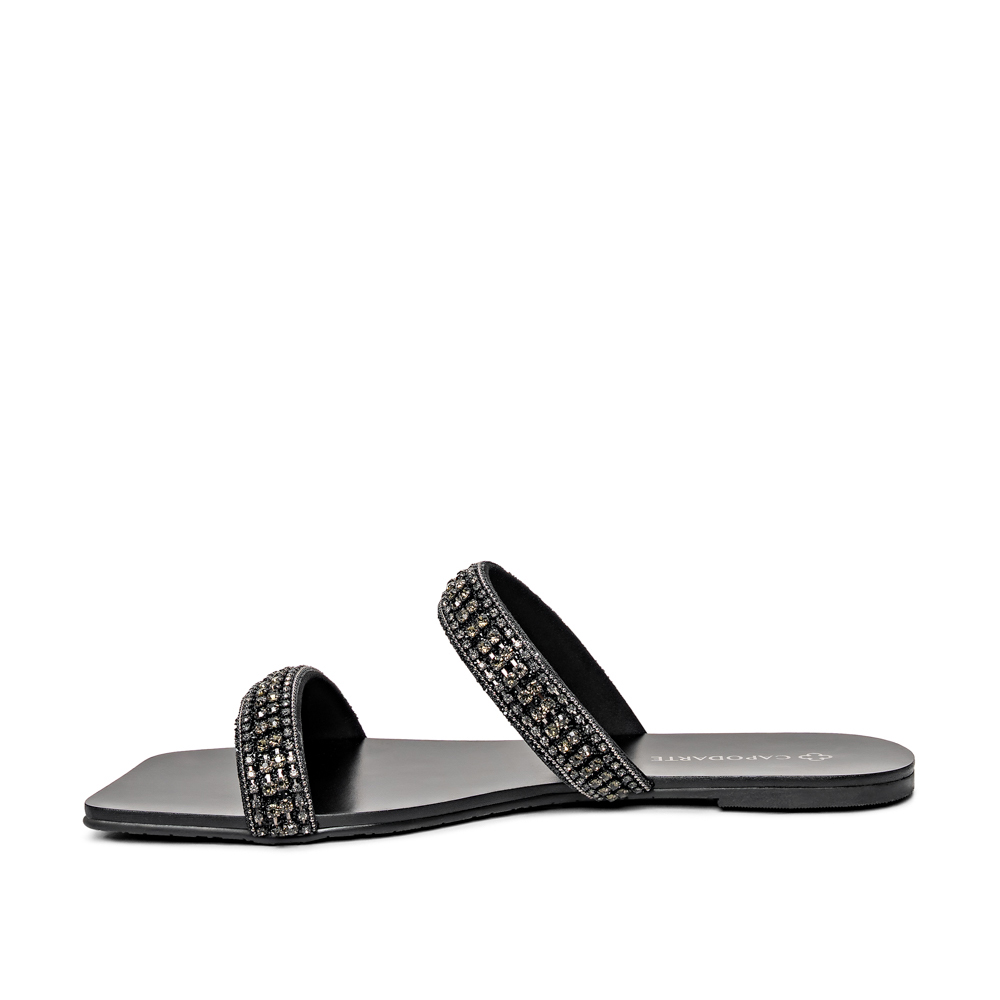CHINELO RASTEIRO PRETO BICO QUADRADO image number 2