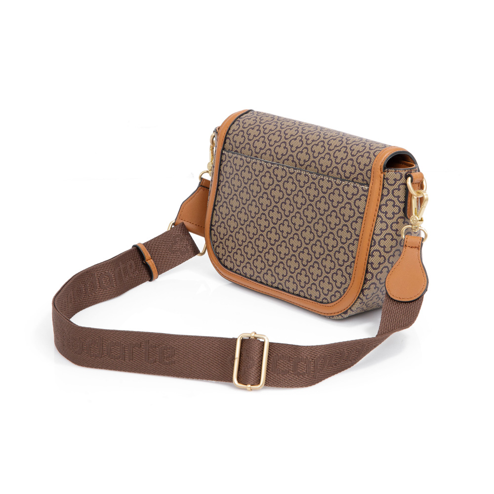 BOLSA SHOULDER BAG CARAMELO MONOGRAMA ALÇA GORGURÃO image number 1