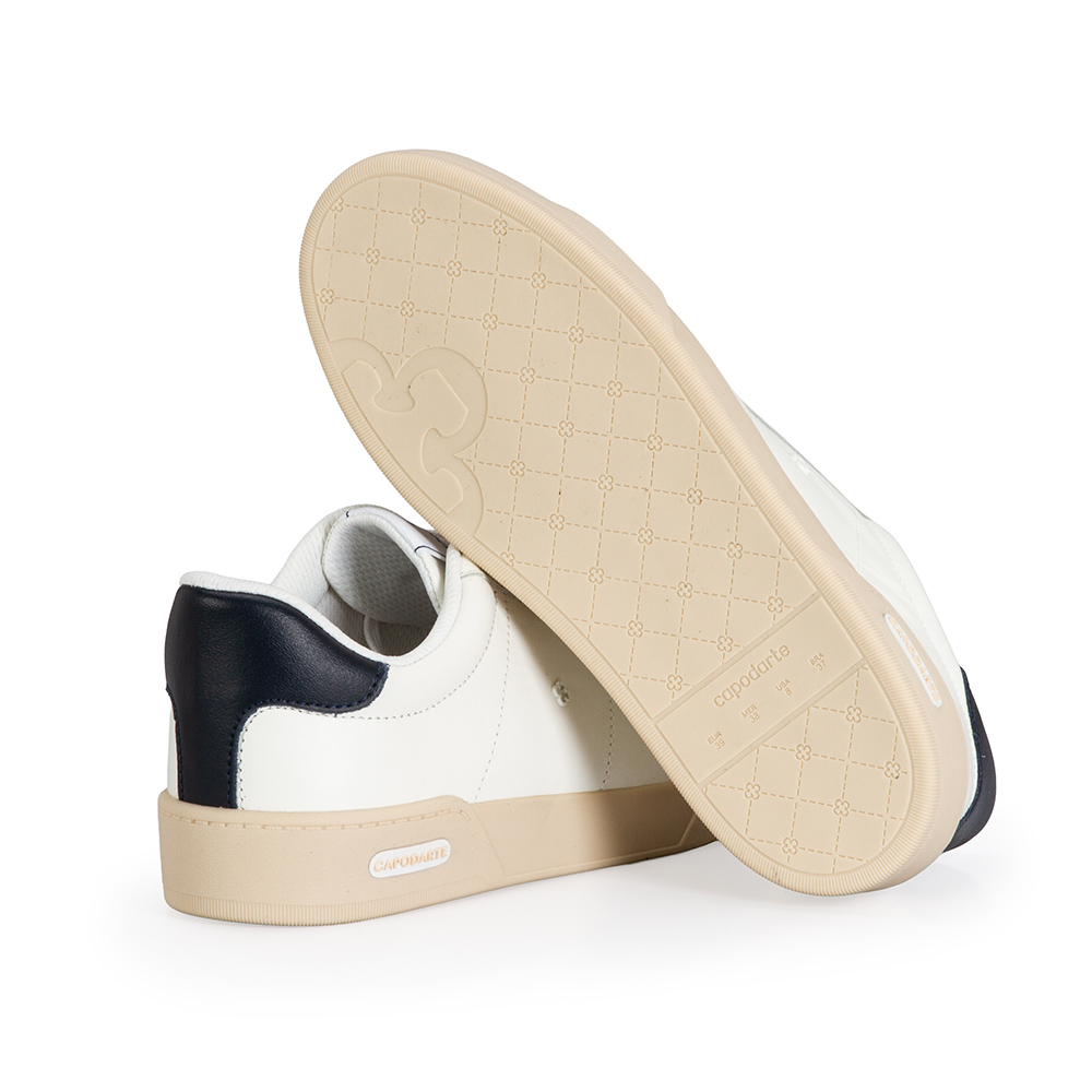 T&Ecirc;NIS FEMININO BRANCO COURO AMARRA&Ccedil;&Atilde;O image number 3
