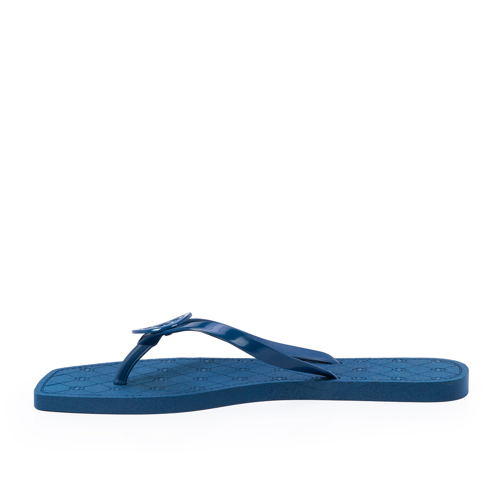 CHINELO DE DEDO BICO QUADRADO AZUL DENIM image number 2