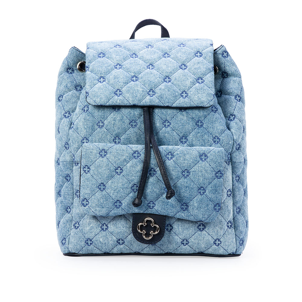 MOCHILA FEMININA MARINHO AZZURRO MONOGRAMA image number 0