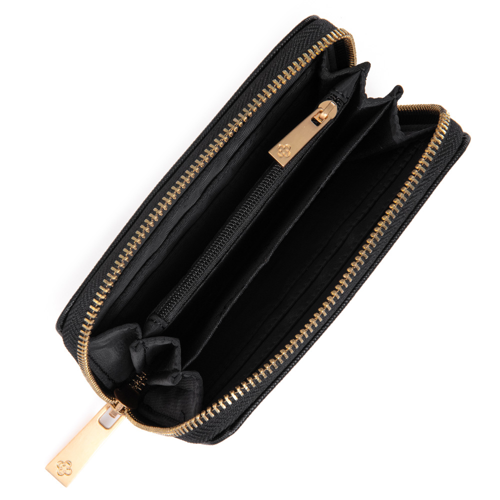 CARTEIRA PEQUENA PRETA image number 4