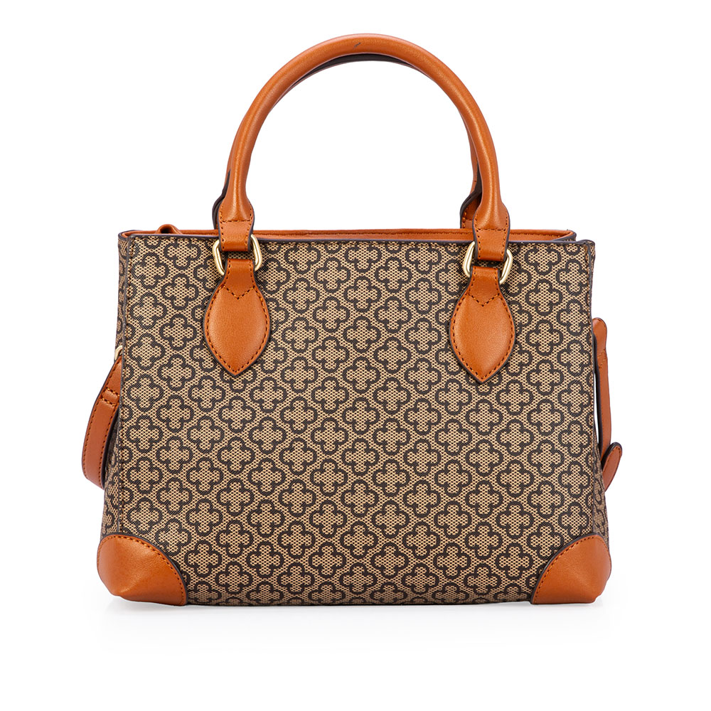 BOLSA M&Eacute;DIA CARAMELO MONOGRAMA TOTE image number 2