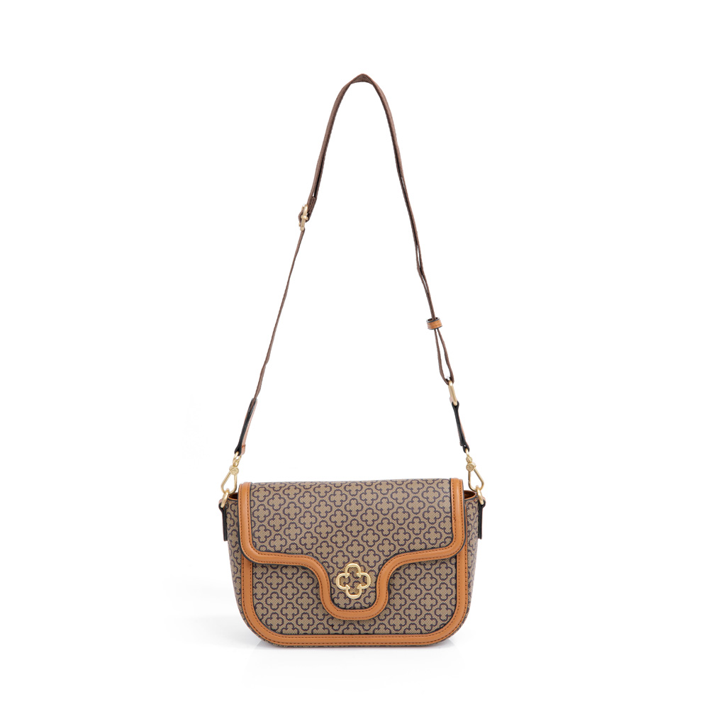 BOLSA SHOULDER BAG CARAMELO MONOGRAMA ALÇA GORGURÃO image number 2